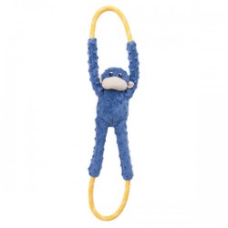 Gioco Zippy Paws Monkey RopeTugz - Blue