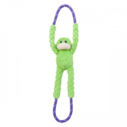 Gioco Zippy Paws Monkey RopeTugz - PGreen