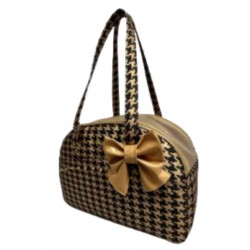 Traveller Bag Bronzo Pied poule