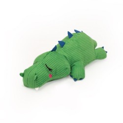 Gioco Zippy Paws Snooziez with Shhhqueaker - Alligator