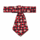 Cravattino Paw On Red Check Shirt Tie