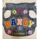 Gilet di Jeans per cani | Personalizzato con applicazioni lavorate all'uncinetto | Dandy's Store